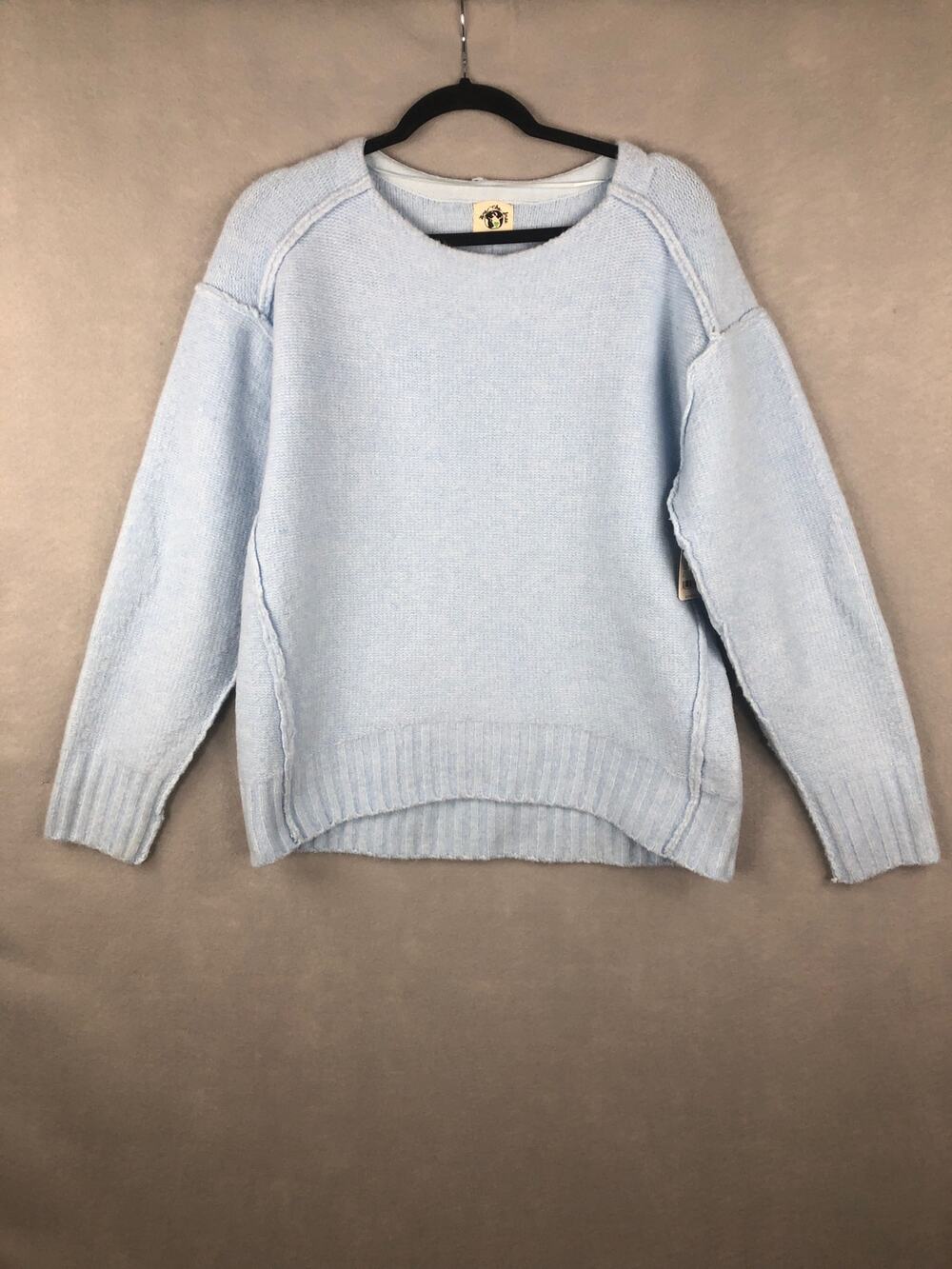 We The Free Eastwood Sweater in Angel Falls Heather Women's XS NEW